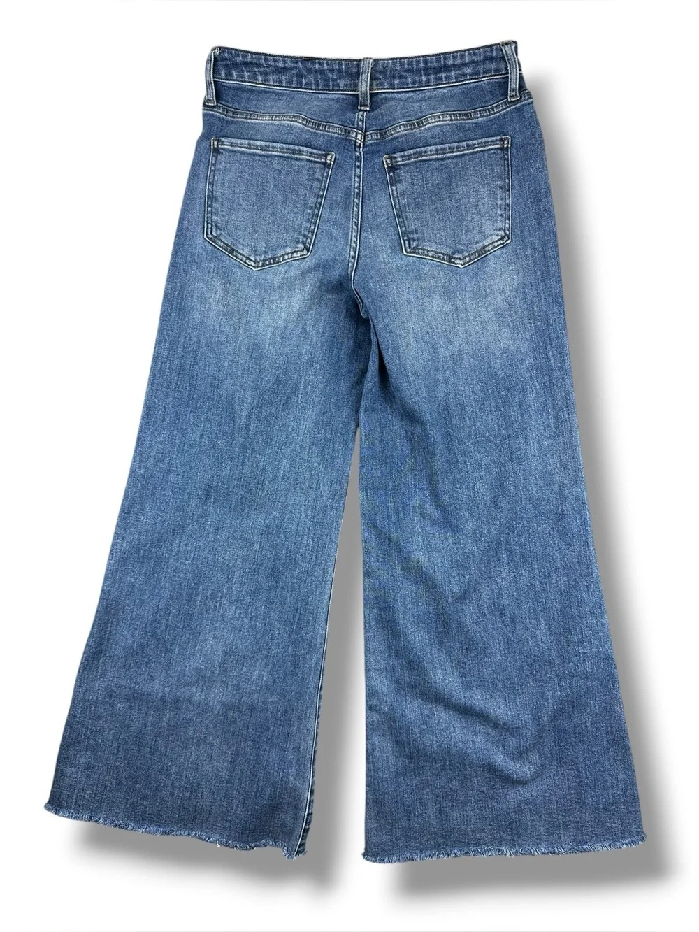 KUT from the Kloth Ryan Fab Ab High Rise Super Wide Leg Jeans Size 4